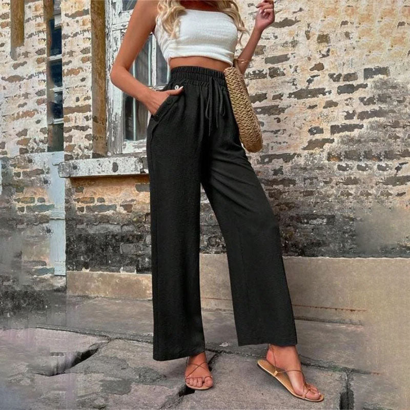 Plain Casual Trousers