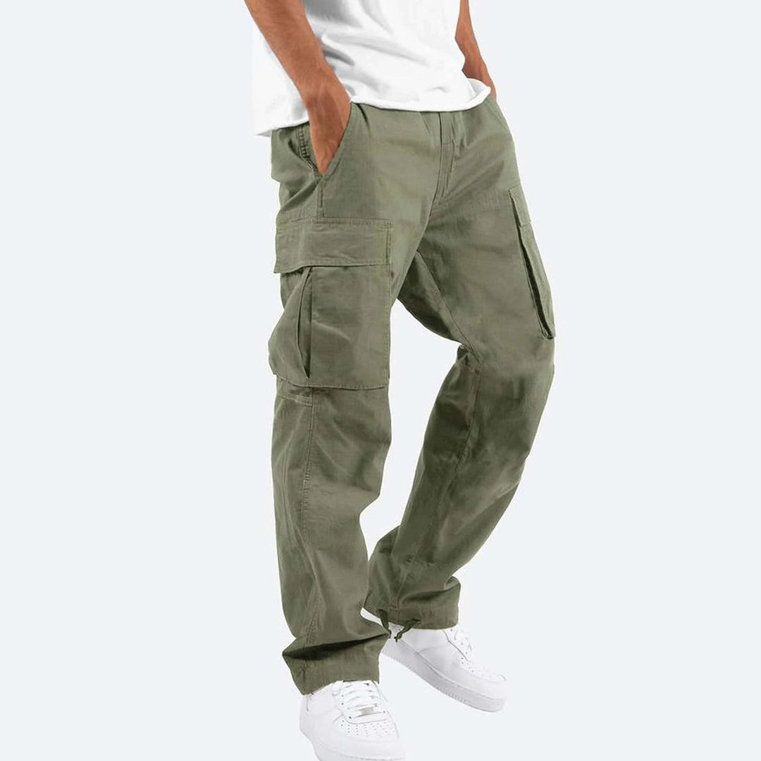 Ashcroft | Men's Wide-Leg Cargo Utility Trousers