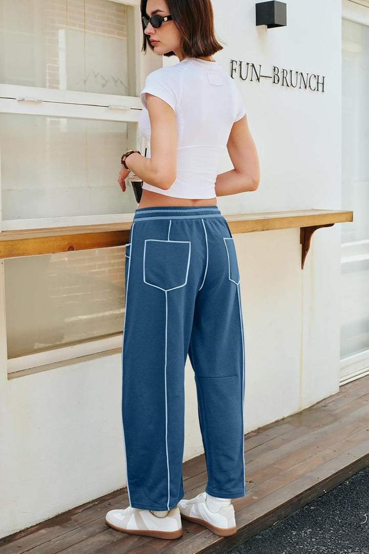 Ashcroft | Barrel-Leg Lounge Trousers