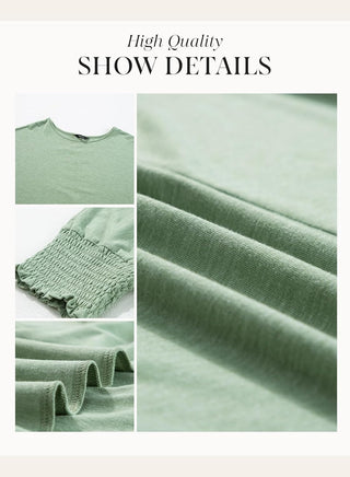 Ashcroft | Wilma Simple Crew-Neck Blouse