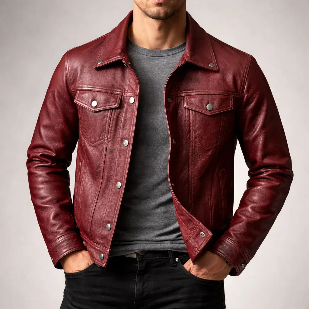 DONACCI Vintage Leather Jacket
