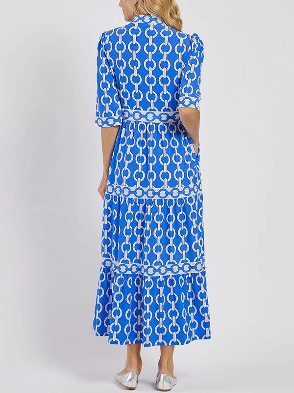 Ashcroft Chain Link Midi Dress – view 7