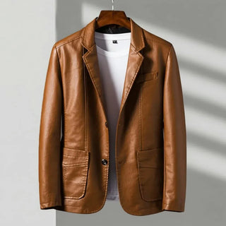DONACCI Leather Blazer