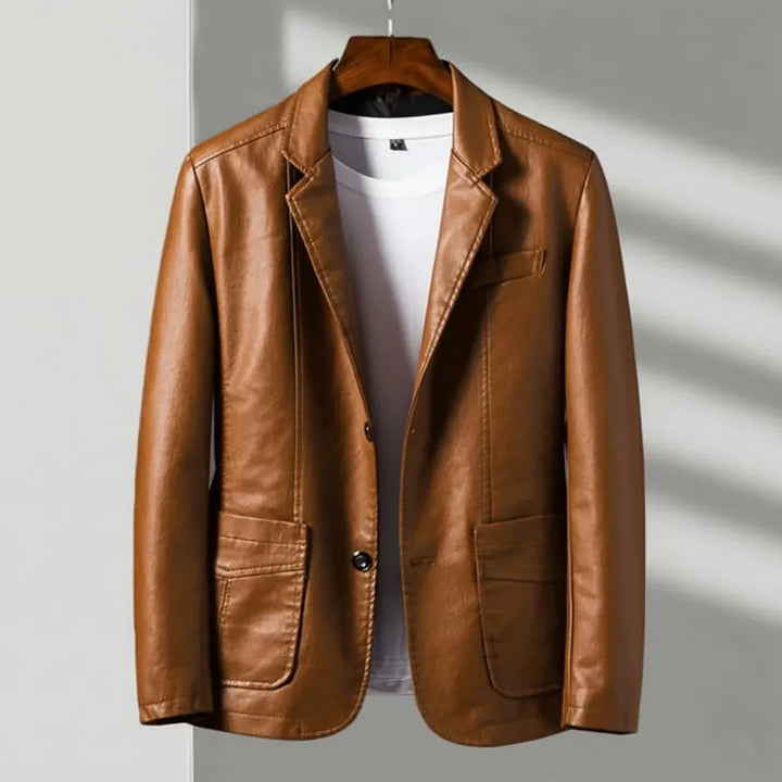 DONACCI Leather Blazer