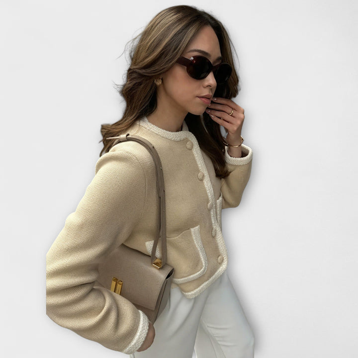 Ashcroft | Classic Cardigan with Decorative Pockets