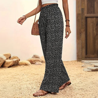 Polka Dot Casual Trousers