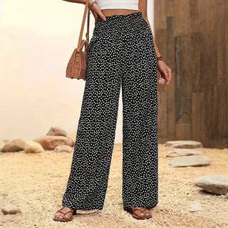 Polka Dot Casual Trousers