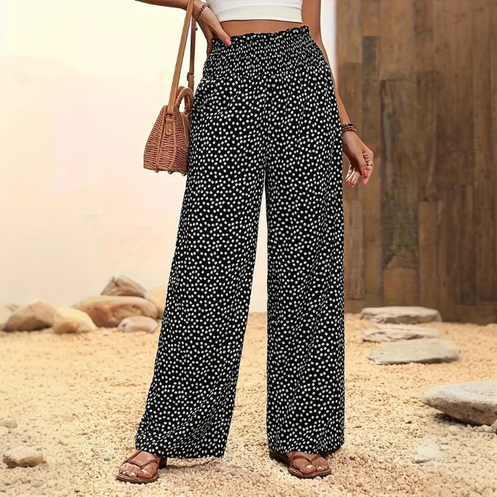 Polka Dot Casual Trousers