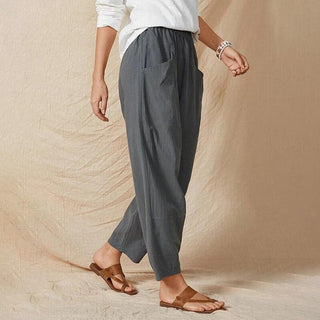 Plain Casual Trousers
