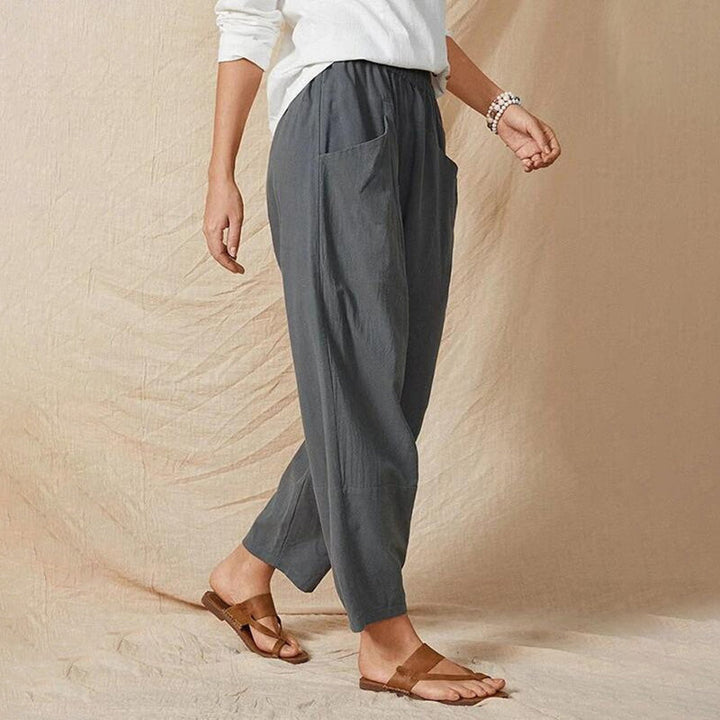 Plain Casual Trousers
