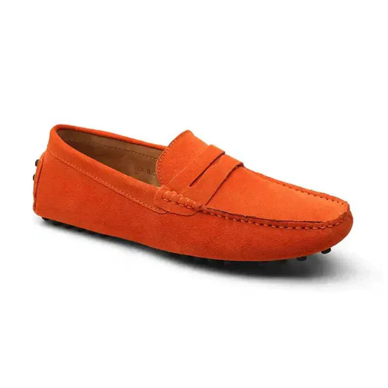 Varel | Suede Driver Loafers