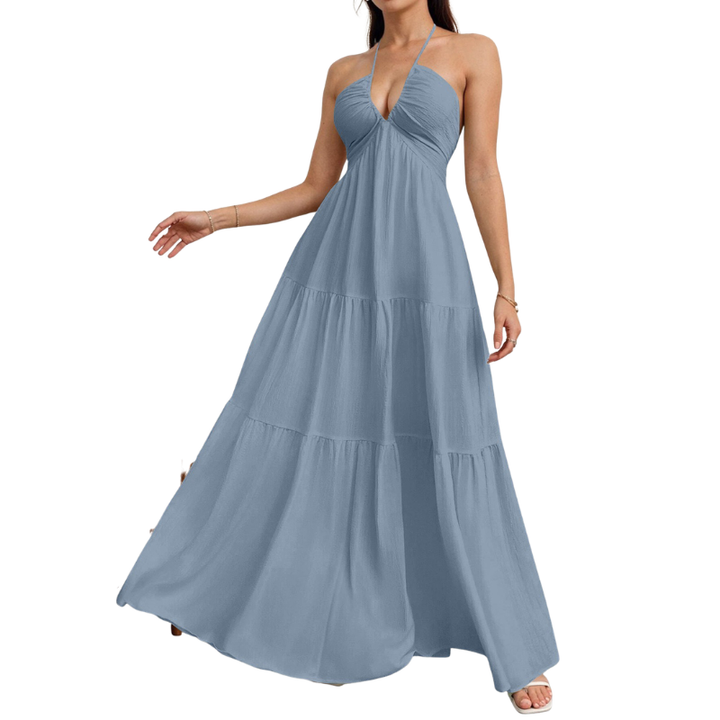 Ashcroft Minimalist Loose Fit Beach Vacation Dress – view 7
