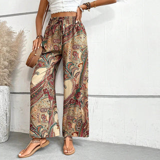 Ethnic Print Trousers