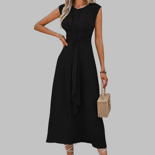 Ashcroft Elegant Sleeveless Round Neck Maxi Dress – view 4