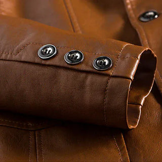 DONACCI Leather Blazer