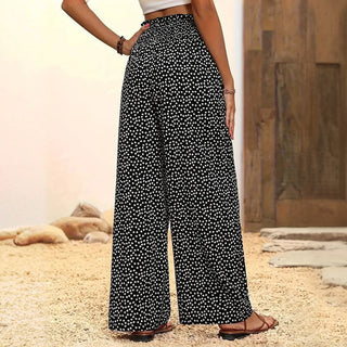 Polka Dot Casual Trousers