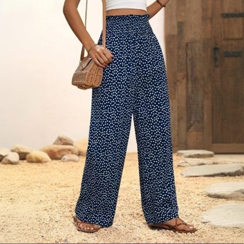 Polka Dot Casual Trousers