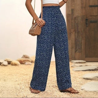 Polka Dot Casual Trousers