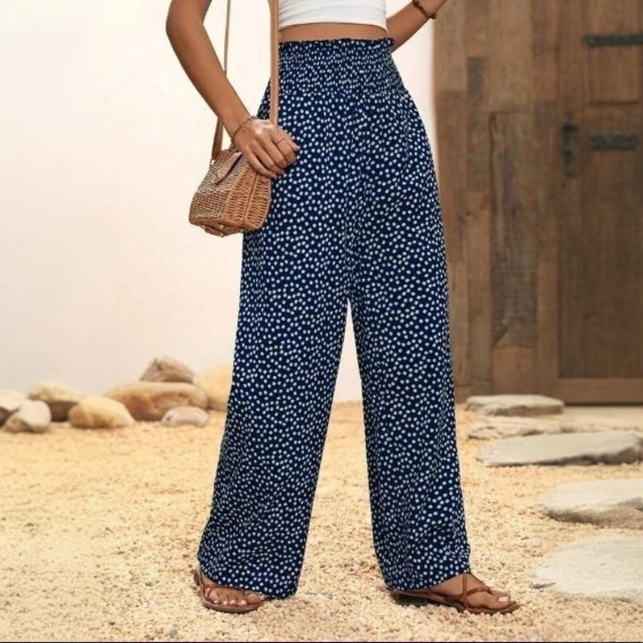Polka Dot Casual Trousers