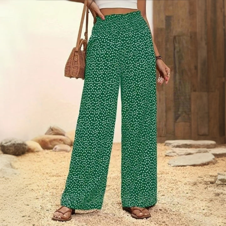 Polka Dot Casual Trousers
