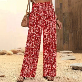 Polka Dot Casual Trousers