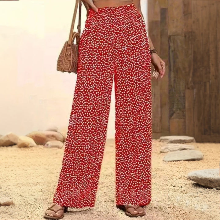Polka Dot Casual Trousers