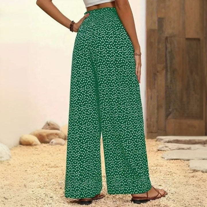 Polka Dot Casual Trousers