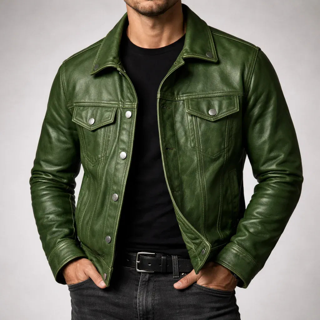 DONACCI Vintage Leather Jacket