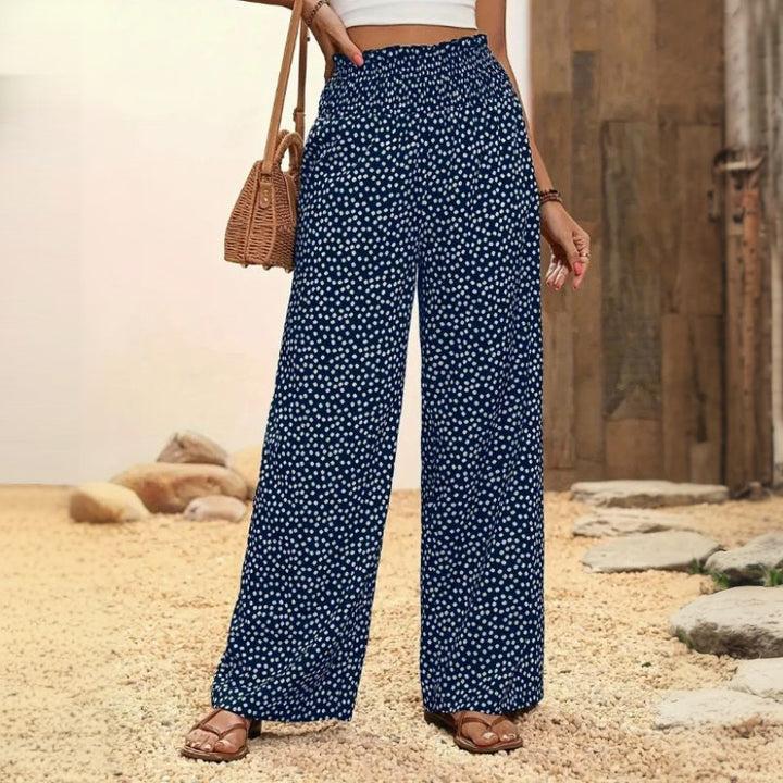 Polka Dot Casual Trousers