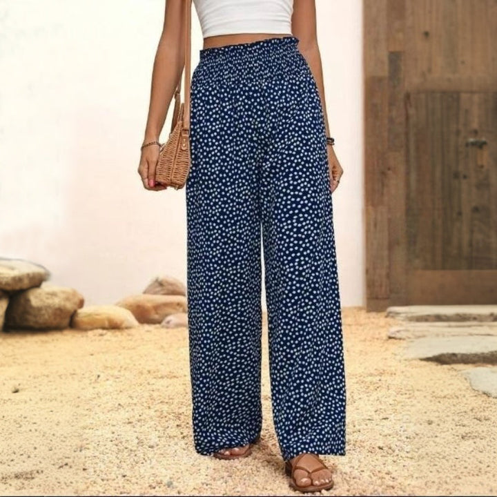 Polka Dot Casual Trousers