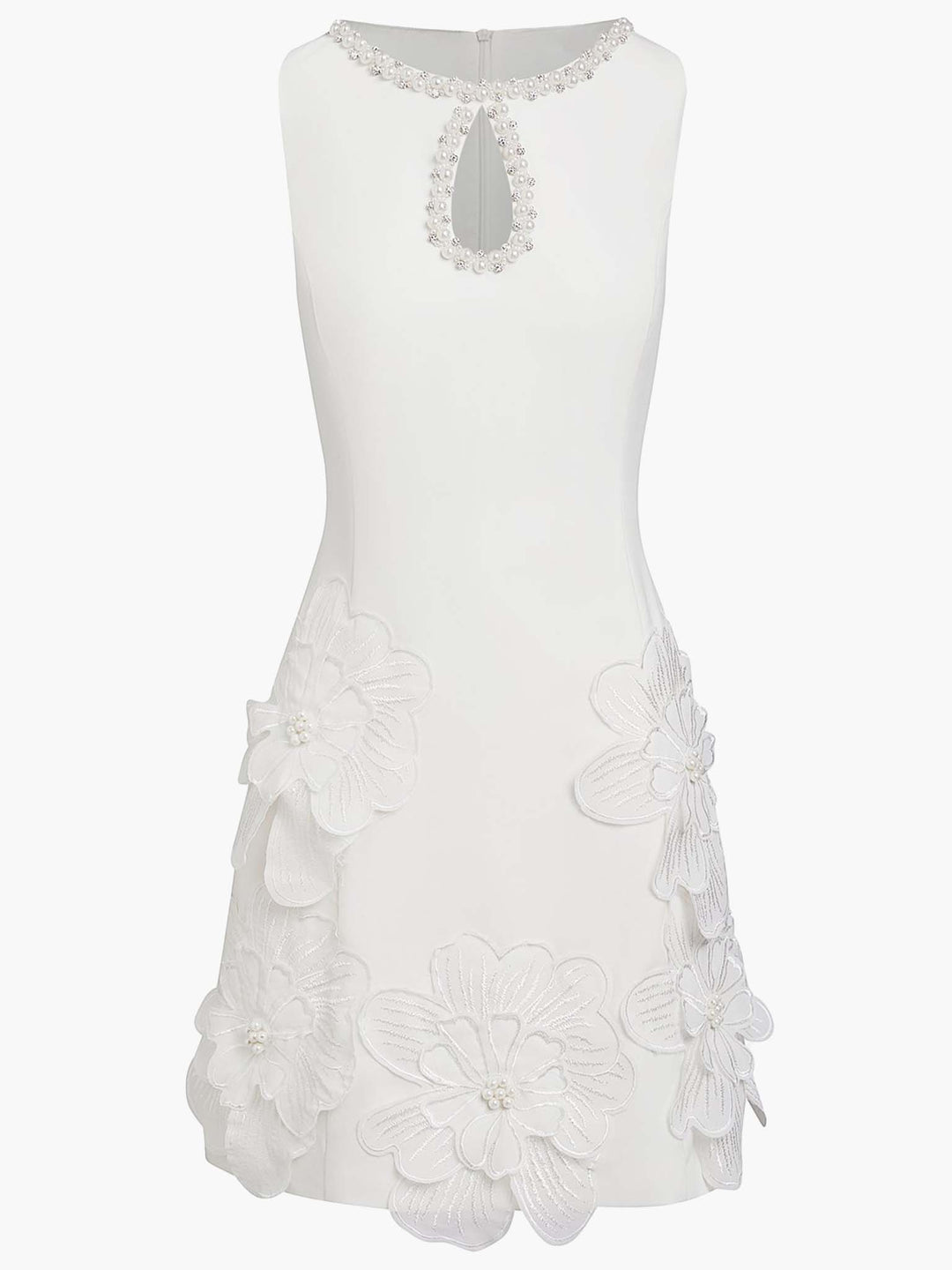 Sleeveless Cut-Out Mini Dress