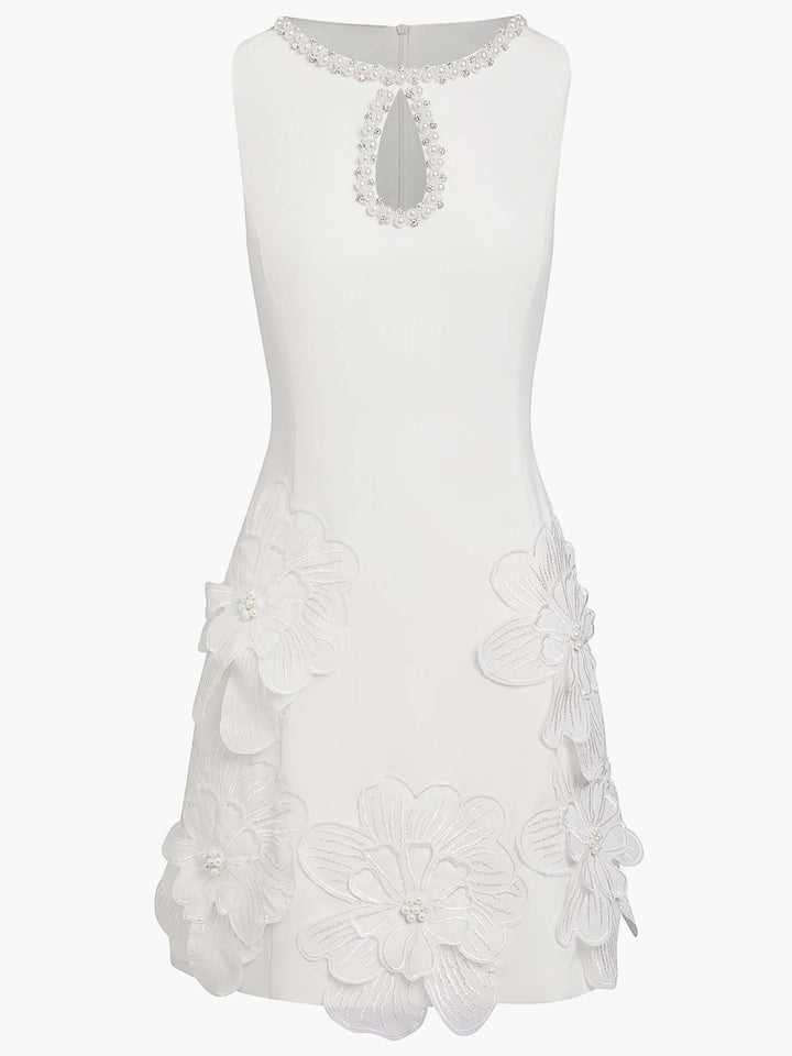 Sleeveless Cut-Out Mini Dress