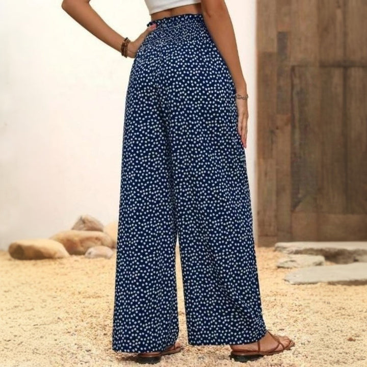 Polka Dot Casual Trousers