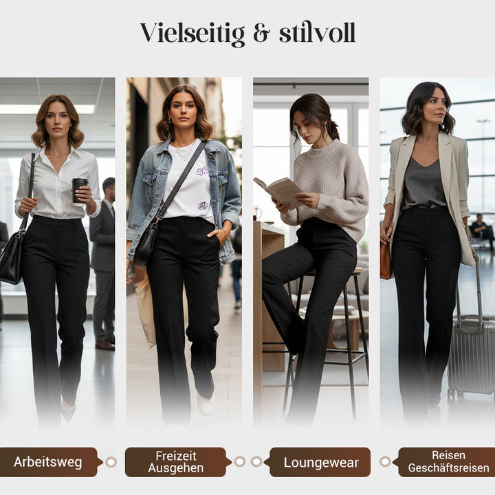 Ashcroft | High-Waisted Suit Trousers