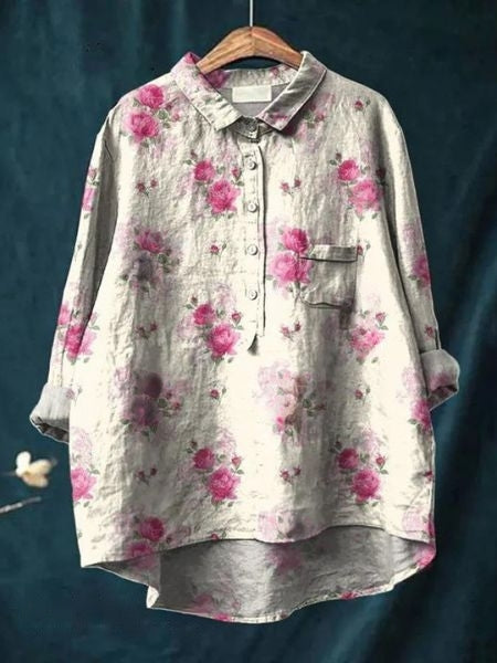 Ashcroft | Floral French Vintage Blouse