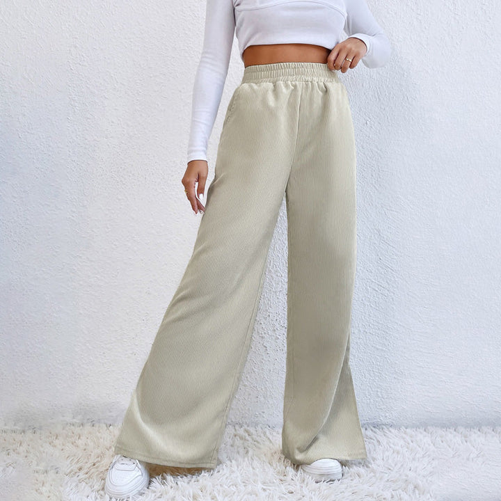 Plain Casual Trousers