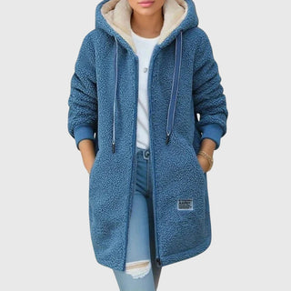 Noelle | Cosy Hooded Zip Jacket