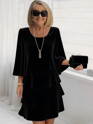 Catherine | Elegant Ruffle Dress