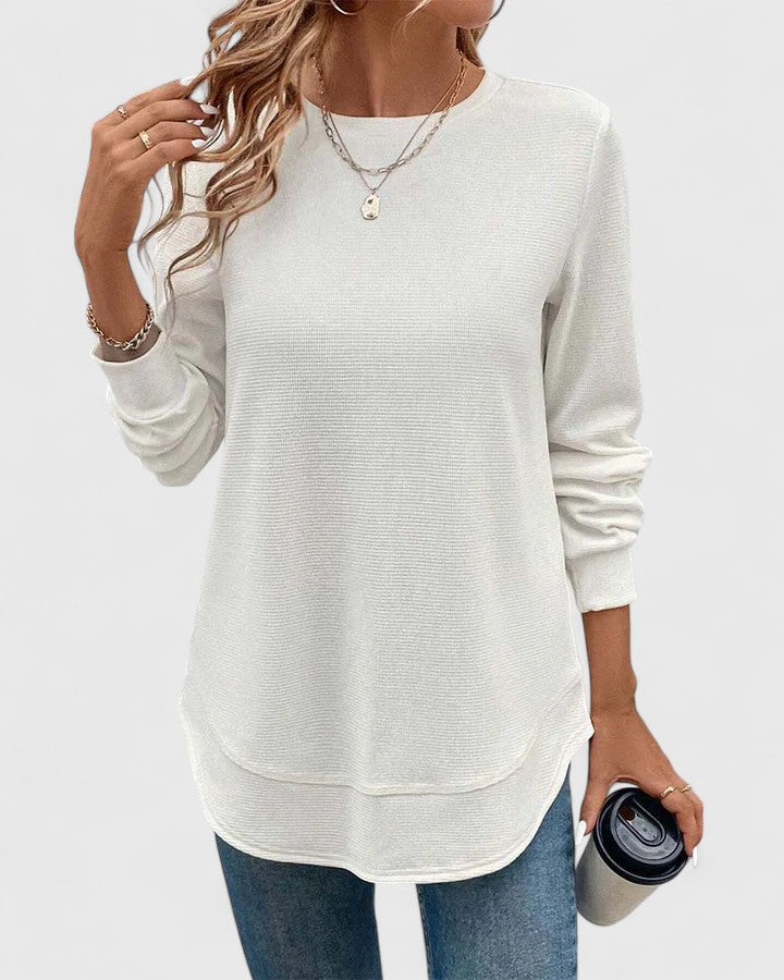 Ashcroft | Chic Side Slit Top