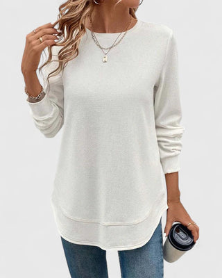Ashcroft | Chic Side Slit Top