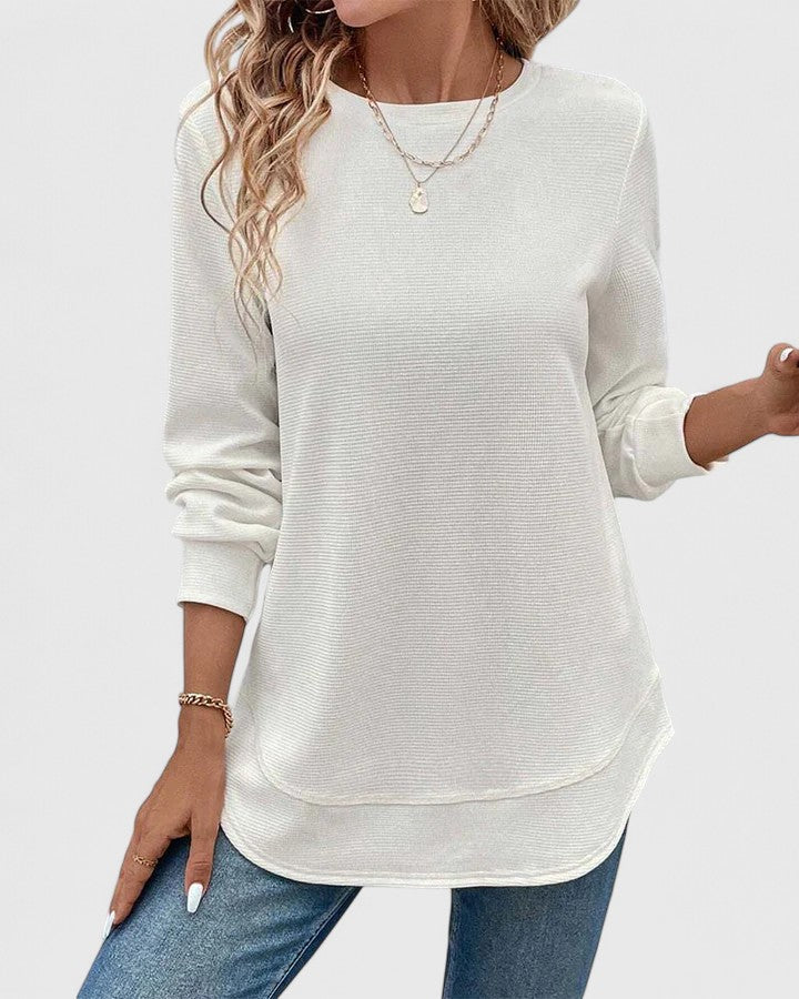 Ashcroft | Chic Side Slit Top