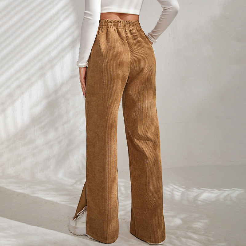Plain Casual Trousers