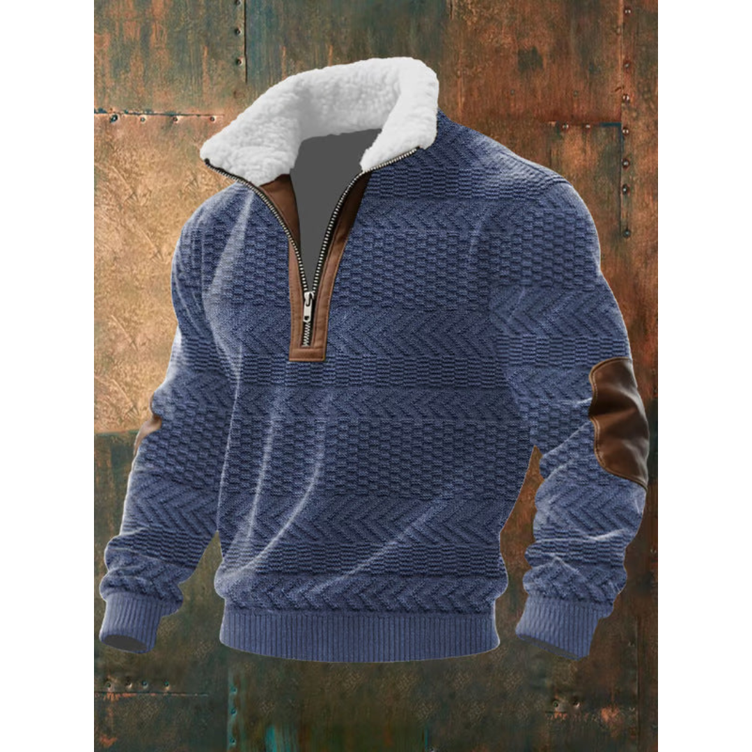 Ettiene | Fleece Zip Turtleneck