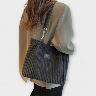 Sella | Soft Velvet Shoulder Bag