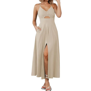 Ashcroft Sleeveless Spaghetti Strap Summer Maxi Dress – view 7
