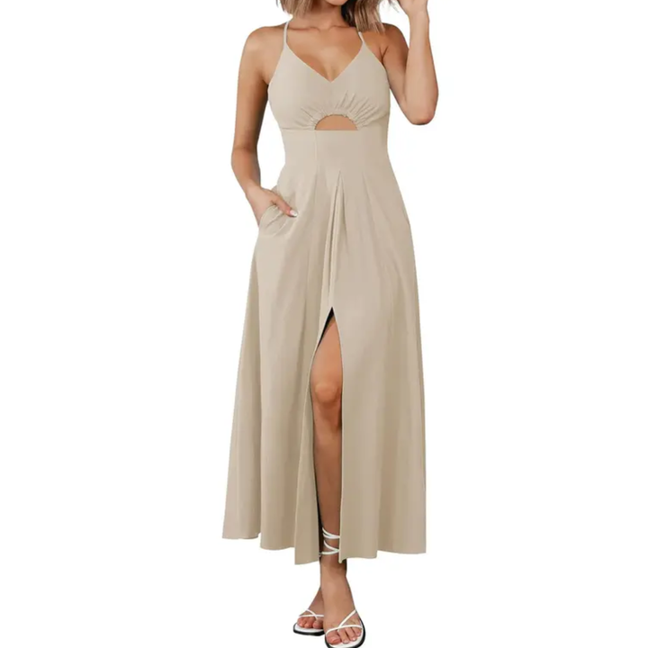 Ashcroft Sleeveless Spaghetti Strap Summer Maxi Dress – view 7