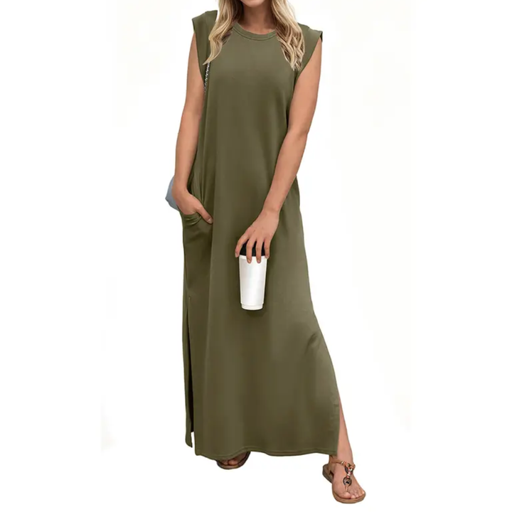 Ashcroft Breezy Split Pocket Maxi Dress – view 4
