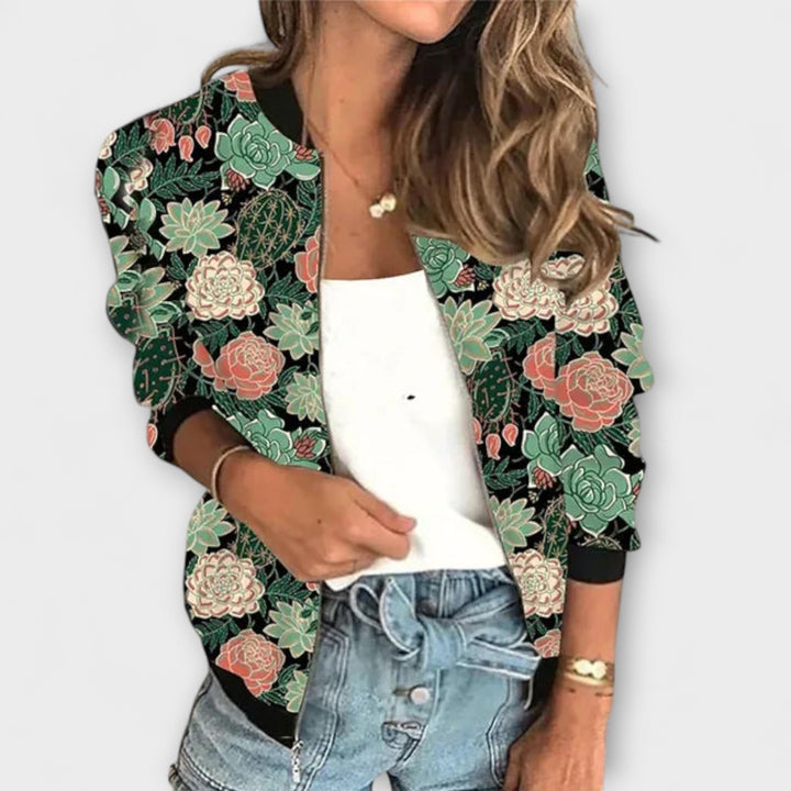 Ashcroft | Aurora Printed Zip Jacket