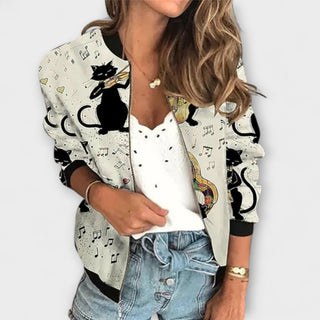 Ashcroft | Aurora Printed Zip Jacket