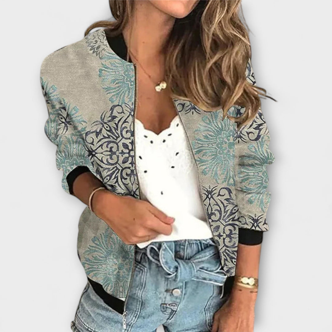 Ashcroft | Aurora Printed Zip Jacket